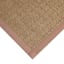 Solid Natural Textured Puffback Washable Kitchen Runner, 2x5