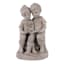 Boy & Girl Outdoor Garden Statue, 16"