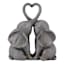 Elephants Heart Outdoor Garden Statue, 12"
