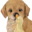 Dog & Duck Outdoor Garden Statue, 10"