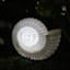 Ty Pennington Shell Sandstone Outdoor LED Garden Statue, 9"