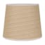 Providence Natural Grasscloth Tapered Drum Small Table Lamp Shade, 9x11x9