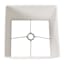 White Square Small Table Lamp Shade, 10x10x10