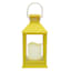 Yellow Outdoor Solar Lantern, 9"