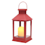 Red Solar Outdoor Lantern, 9"