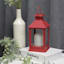 Red Solar Outdoor Lantern, 9"