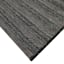 (E498) Crosby St. Textured Charcoal Outdoor Area Rug, 5x7