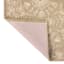 Honeybloom Tan & Ivory Floral Tapestry Washable Accent Rug, 27x45