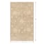 Honeybloom Tan & Ivory Floral Tapestry Washable Accent Rug, 27x45