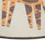 Tiny Dreamers Giraffe Round Washable Accent Rug, 3'