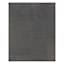 (E498) Crosby St. Textured Charcoal Outdoor Area Rug, 8x10
