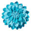 Blue Multicolor Petal Outdoor Throw Pillow, 18"