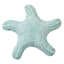 Ty Pennington Teal Starfish Shaped Outdoor Throw Pillow, 24"