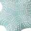 Ty Pennington Teal Starfish Shaped Outdoor Throw Pillow, 24"
