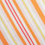 Red Multicolor Striped Square Outdoor Throw Pillow, 18"