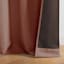 Eastwood Rust Thermal Weave Room Darkening Curtain Panel, 84"