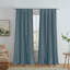 Jordana Navy Thermal Weave Room Darkening Curtain Panel, 84"