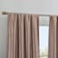 Jordana Blush Thermal Weave Room Darkening Curtain Panel, 84"