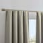Faye Beige Thermal Weave Room Darkening Curtain Panel, 84"