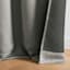 Faye Grey Thermal Weave Room Darkening Curtain Panel, 84"