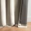Alyssa Taupe Thermal Weave Room Darkening Curtain Panel, 84"