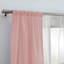 4-Pack Ryder & Kelso Blush Light Filtering Curtain Panels, 84"