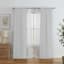 4-Pack Ryder & Kelso Light Grey Light Filtering Curtain Panels, 84"