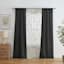 4-Pack Ryder & Greenwood Black Light Filtering Curtain Panels, 84"