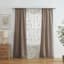 4-Pack Ryder & Greenwood Taupe Light Filtering Curtain Panel Set, 84"