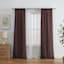 4-Pack Ryder & Oakfield Rhubarb Light Filtering Curtain Panels, 84"