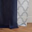 4-Pack Ryder & Oakfield Navy Light Filtering Curtain Panels, 84"