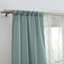 4-Pack Ryder & Northport Aqua Embroidered Light Filtering Curtain Panels, 84"
