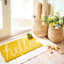 Honeybloom Yellow Broken Stripe Accent Rug, 2x4