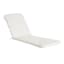 Tristan Heather White Premium Outdoor Chaise Lounge Cushion