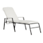 Tristan Heather White Premium Outdoor Chaise Lounge Cushion