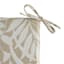 Natural Royal Palm Premium Outdoor Square Seat Cushion