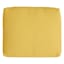 Butter Yellow Canvas Outdoor Square Seat Cushion