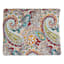 Paisley Chili Outdoor Square Seat Cushion