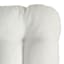 Tristan Heather Premium White Outdoor Wicker Seat Cushion