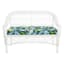 Seneca Navy Blue Outdoor Wicker Settee Cushion