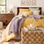 Honeybloom Purple Chenille Knit Throw Blanket, 50x60