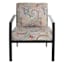 Paisley Chili Outdoor Corded Back Cushion