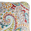 Paisley Chili Outdoor Corded Back Cushion
