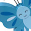Tiny Dreamers Happy Blue Butterfly Figurine, 5"