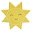 Tiny Dreamers Happy Sun Figurine, 4.6"