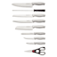 Farberware 15-Piece Stamped Stainless Steel Graphite Cutlery Block Set