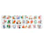 Alphabet Canvas Wall Art, 36x12
