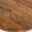 Honeybloom Quin Wooden Top with Metal Cage Accent Table