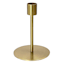 Gold Metal Taper Candle Holder, 5"