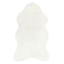 Grayson Ivory Faux Fur Accent Rug, 2x3